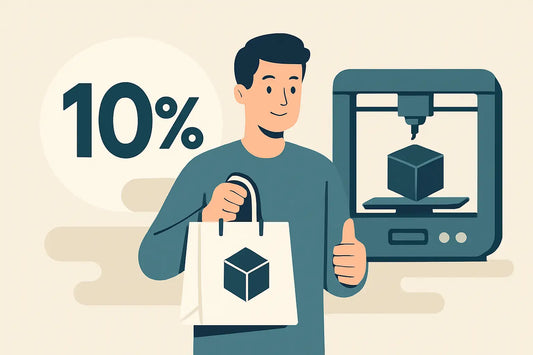 10% auf die erste Bestellung bei Maik3D