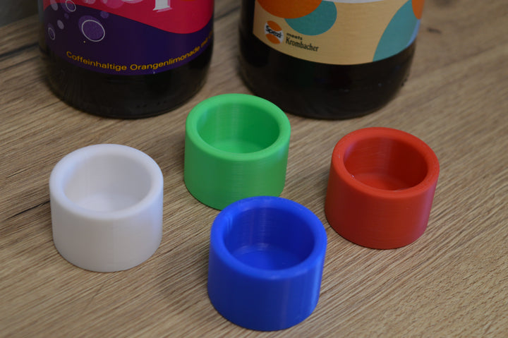 Flaschendeckel für Glasflaschen - 4er Set