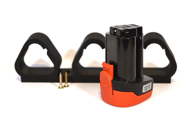 Akkuhalterung für 12V Metabo Bosch Milwaukee