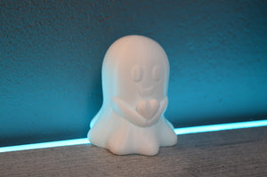 Maik3D Deko Figur Geist "Herz" – Süßer Halloween-Geist