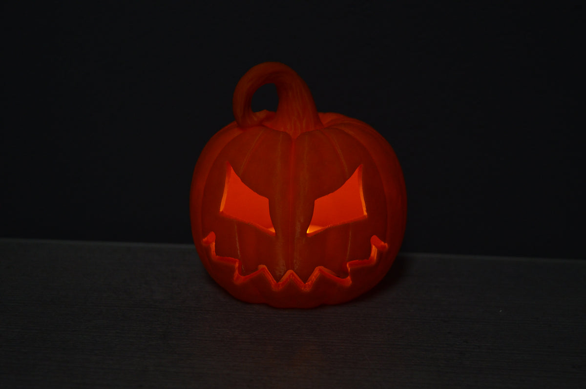 Maik3D Halloween Kürbis Lampe – LED-Teelicht Deko