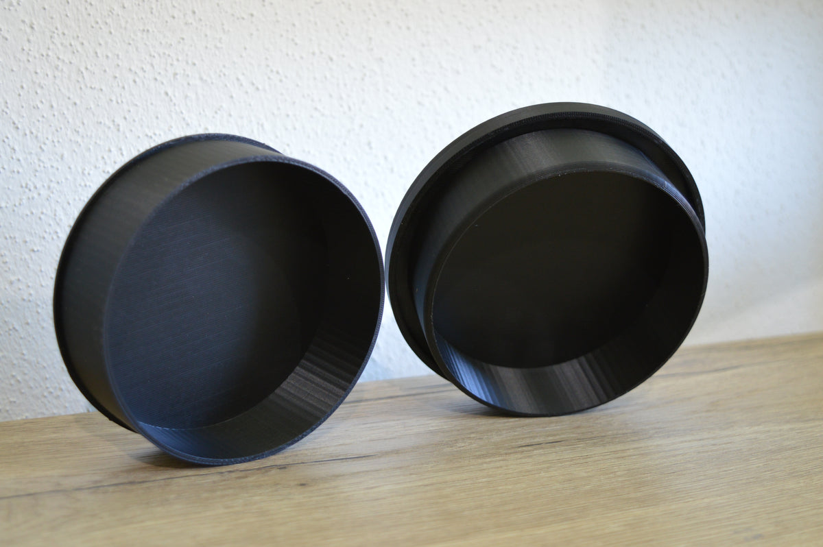 Maik3D Kappe kompatibel mit KG Rohr DN 110 mm – Verschluss kompatibel mit