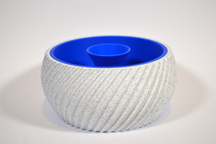 Snack-Schale mit Abfallfach für Erdnüsse, Pistazien, etc.