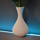 Maik3D Vase Solara – Sonnenstrahlen-Design für Trockenblumen