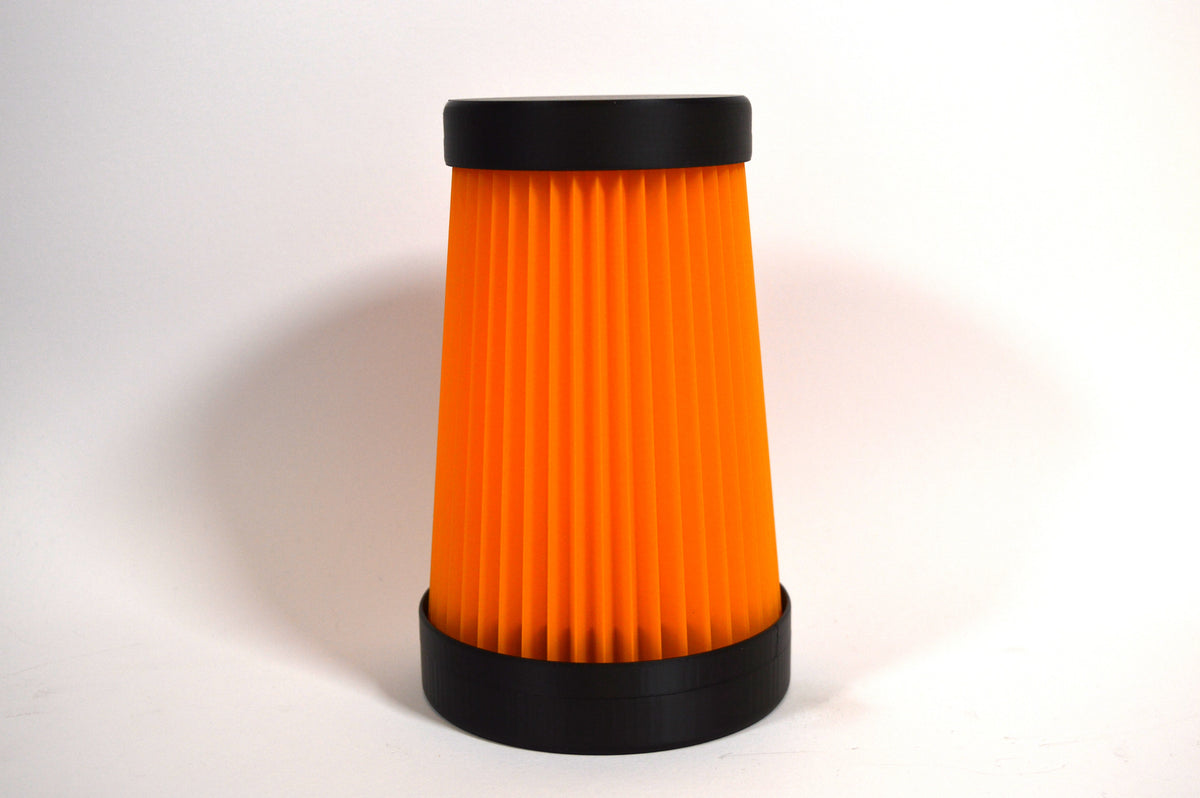 Maik3D Orangener Luftfilter kompatibel mit Laderlampe Wechselbarer