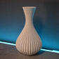 Maik3D Vase Solara – Sonnenstrahlen-Design für Trockenblumen