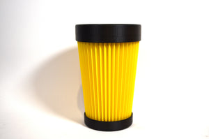 Maik3D Gelber Luftfilter kompatibel mit Laderlampe – Wechselbarer
