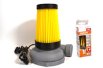 Maik3D Turbolader Lampe mit gelben Luftfilter – LED-Deko für Auto-Fans