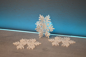 Maik3D Tannenbaum-Anhänger Schneeflocke – Weihnachtsdeko