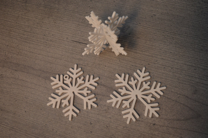 Anhänger Tannenbaum - Schneeflocke