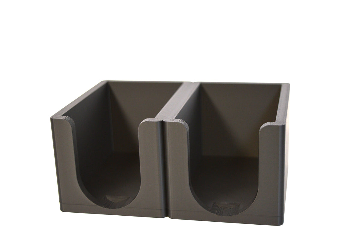 Maik3D Visitenkarten-Box 2 Fächer – 200 Karten – 3D-Druck