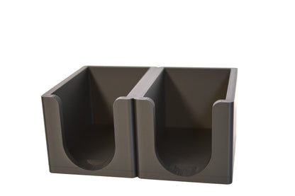 Maik3D Visitenkarten-Box 2 Fächer – 200 Karten – 3D-Druck