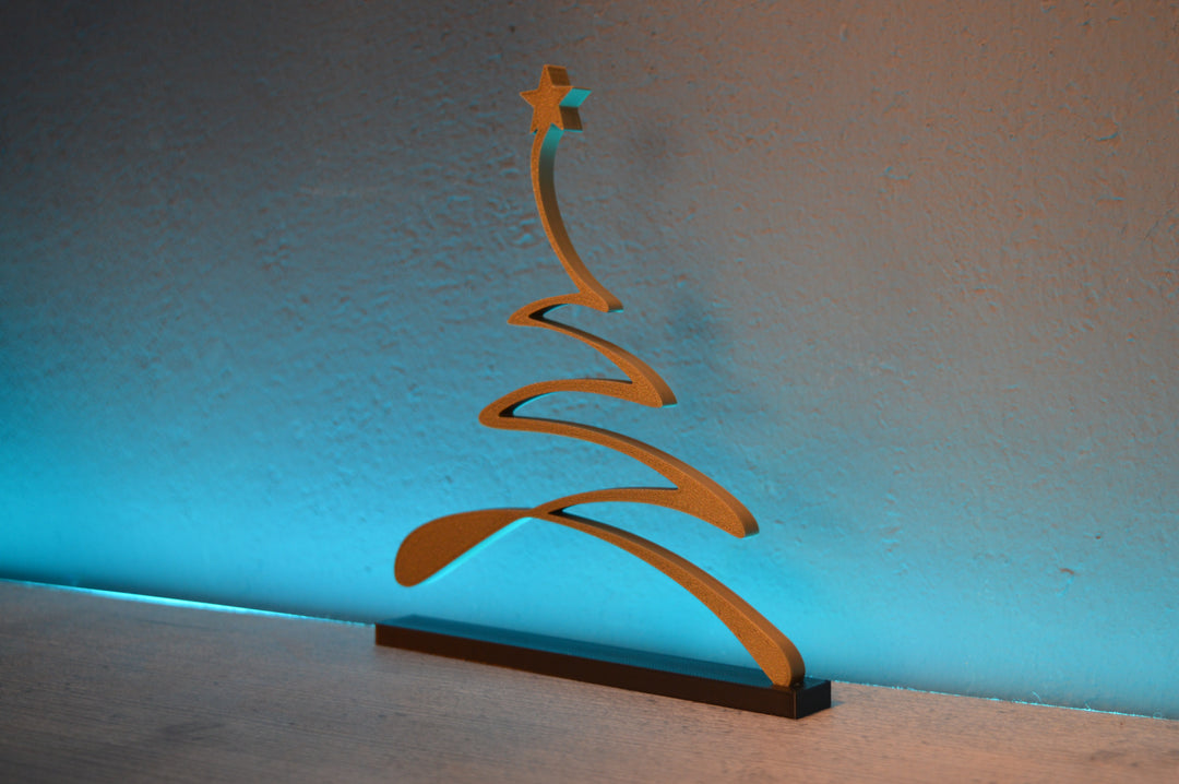 Abstrakter Weihnachtsbaum Aufsteller