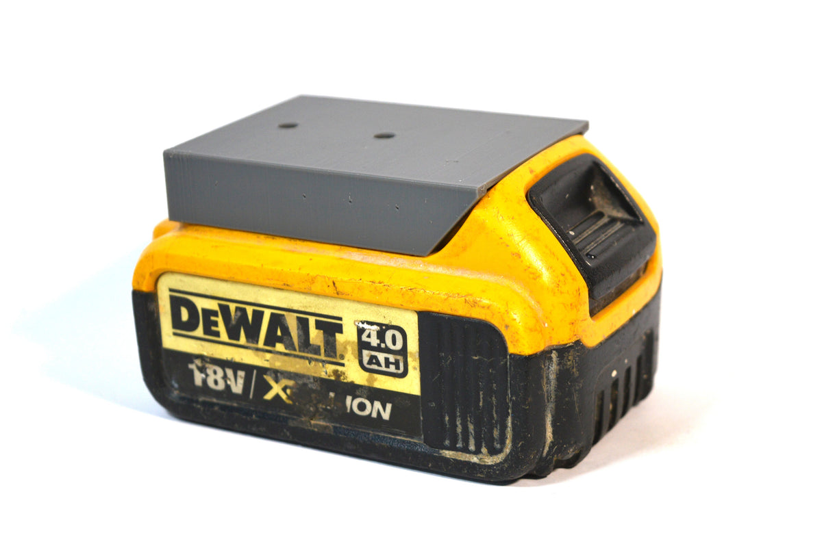 Maik3D Akkuhalterung kompatibel mit Dewalt XR 18V / 20V