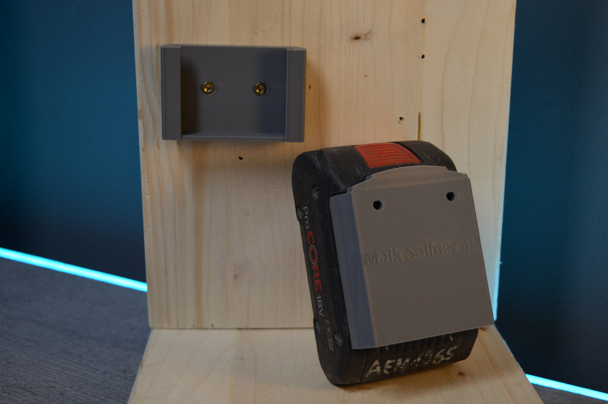 Maik3D Akkuhalterung kompatibel mit Bosch ProCORE 18V – Wandhalterung –