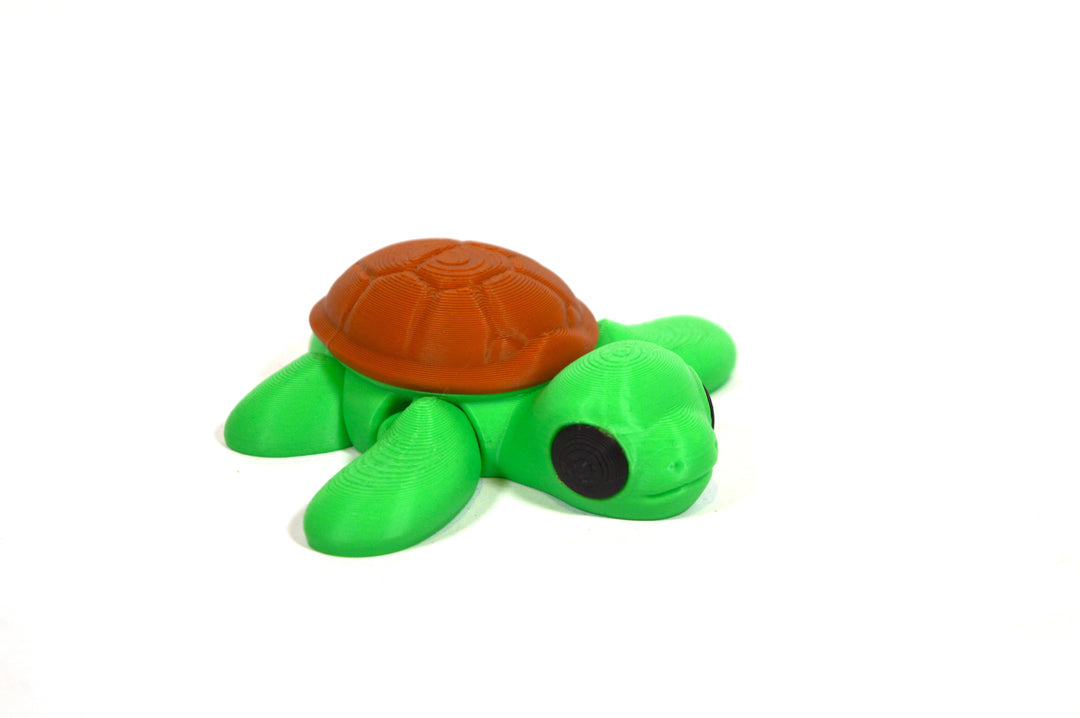 Flexi Schildkröte - bewegliches Fidget Toy