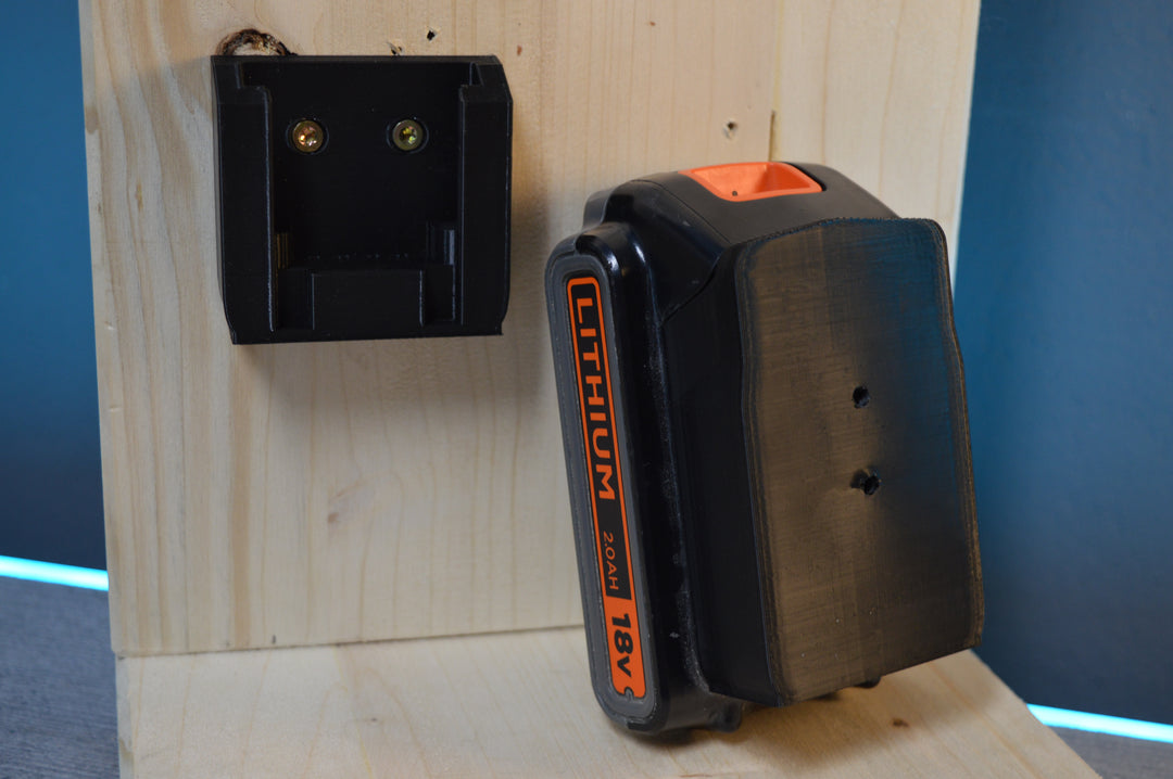 Black+Decker 18V Akku Halterung Wandhalterung Black &amp; Decker