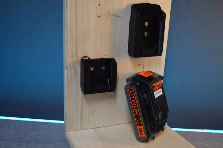 Black+Decker 18V Akku Halterung Wandhalterung Black &amp; Decker