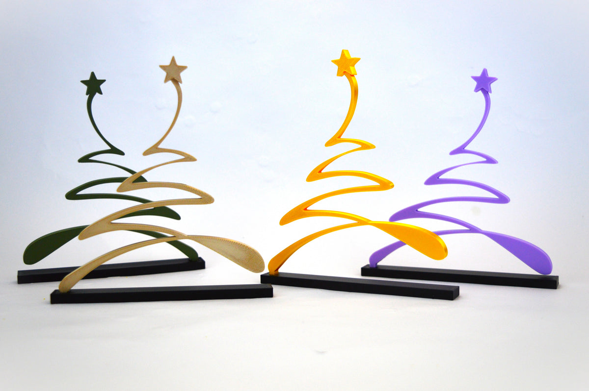 Abstrakter Weihnachtsbaum Aufsteller