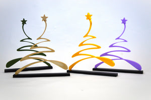 Abstrakter Weihnachtsbaum Aufsteller