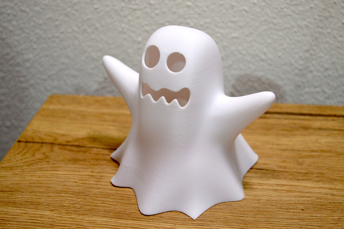Maik3D Halloween Geist Deko "Spooky" – Mit LED-Teelicht