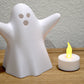 Maik3D Halloween Geist Deko "Klassisch" – Mit LED-Teelicht