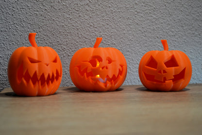 Maik3D Halloween Kürbis-Lampen 3er-Bundle