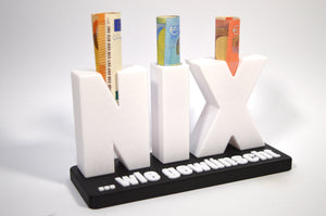 Maik3D Geldgeschenk „NIX" – Lustiges Geldgeschenk