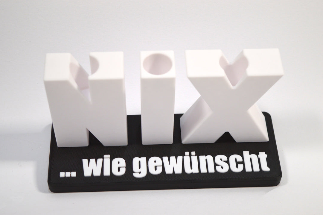 Maik3D Geldgeschenk „NIX" – Lustiges Geldgeschenk