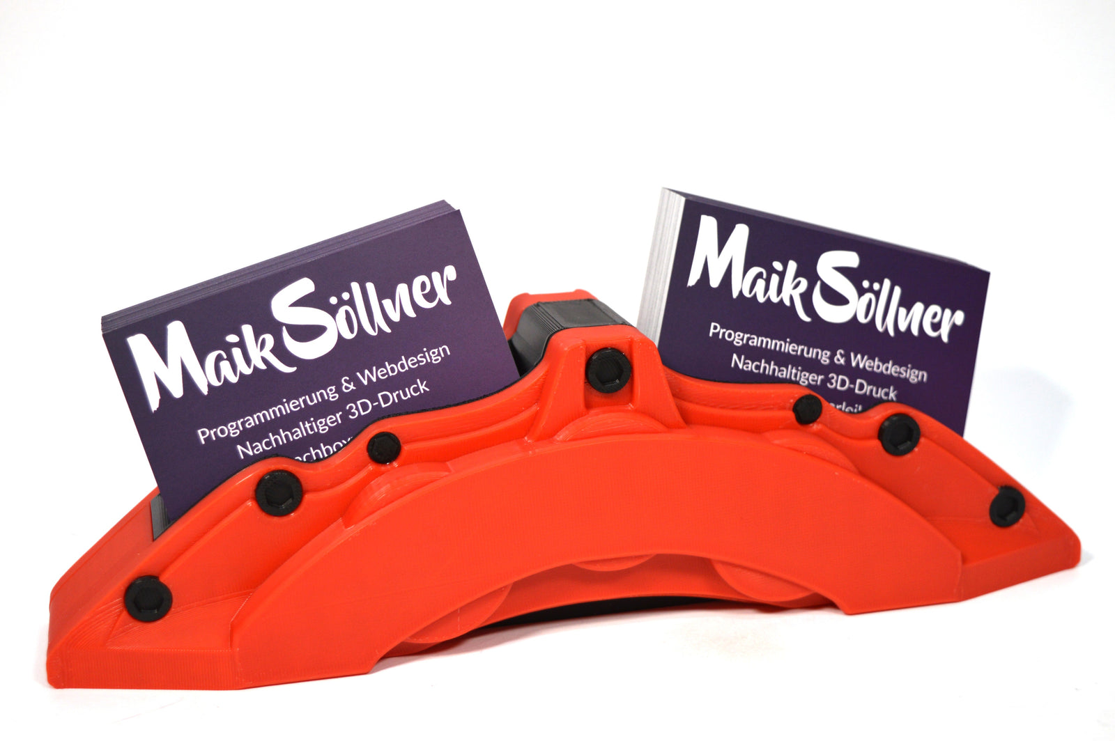 Maik3D Bremssattel Visitenkartenhalterung Motorsport-Design | Maik3D