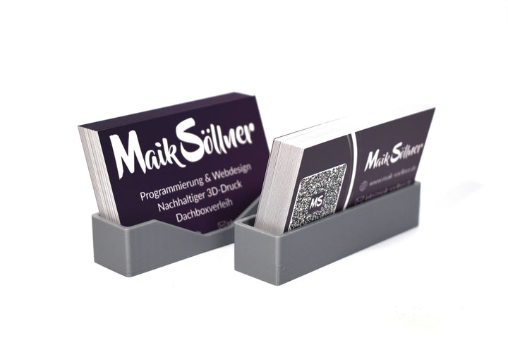 Maik3D Moderner &amp; minimalistischer Halter für 50 Visitenkarten