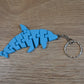 Maik3D Flexi Delfin Schlüsselanhänger – Bewegliches Fidget Toy