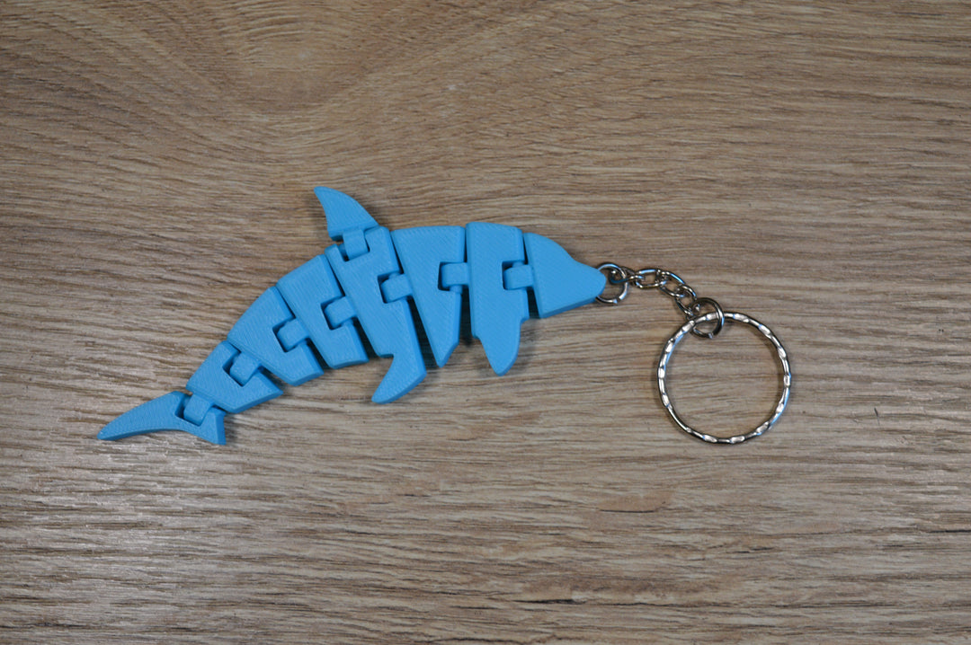 Flexi Delfin Schlüsselanhänger
