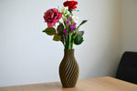 Maik3D Blumenvase „Nivara“ – Nachhaltige 3D-Vase mit wasserdichten Einsatz