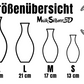 Maik3D Vase Lunaris – Mond-Design für Trockenblumen