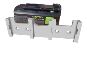 Maik3D Akkuhalterung kompatibel mit Festool 18V Akkus – Doppelhalterung