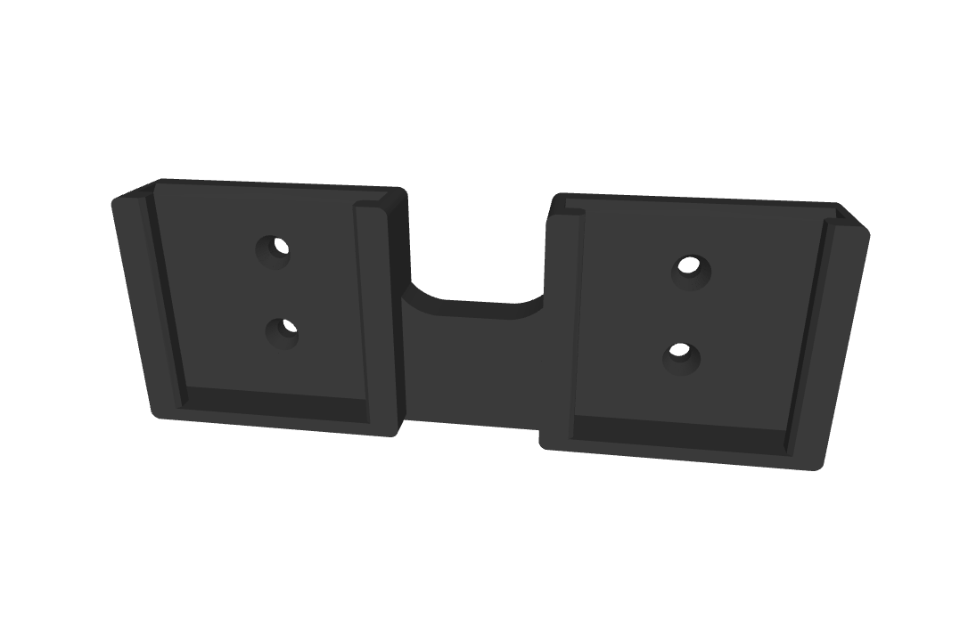 Maik3D Akkuhalterung kompatibel mit Parkside 20V Akkus – X 20V Team – Doppelhalterung