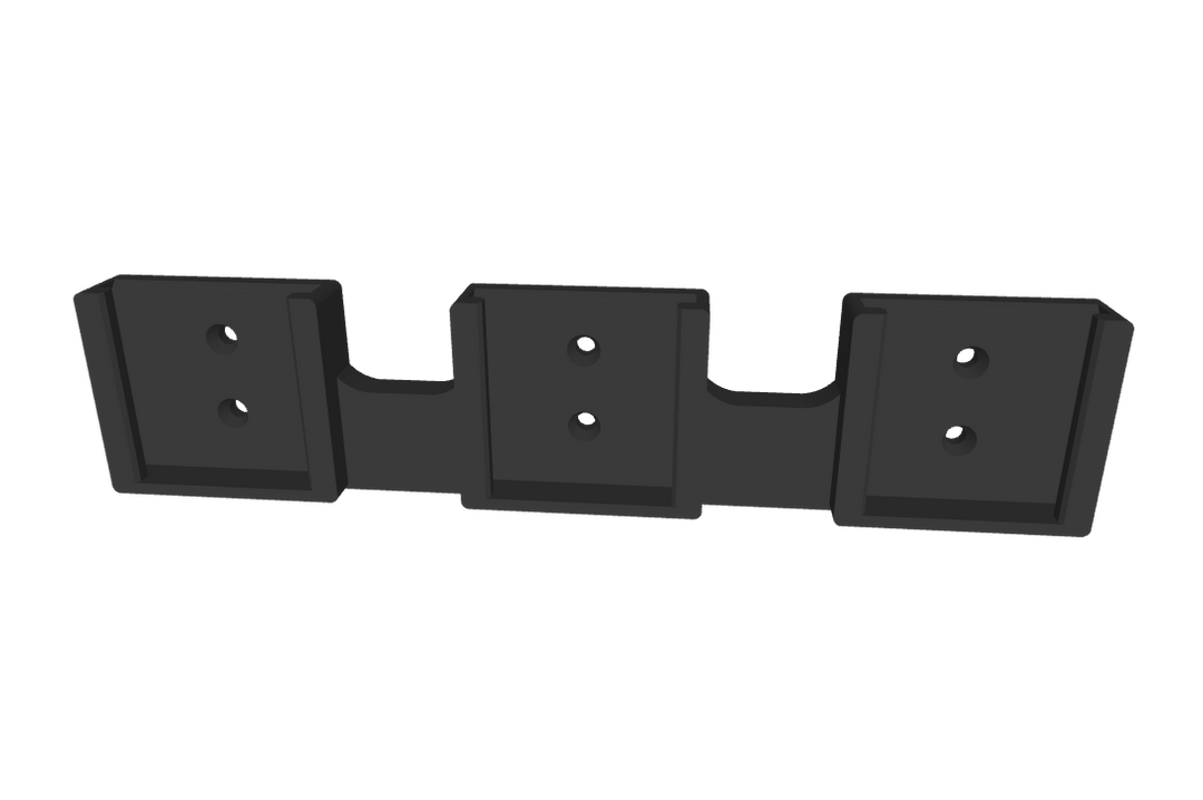 Maik3D Akkuhalterung kompatibel mit Parkside 20V Akkus – X 20V Team – in Schwarz