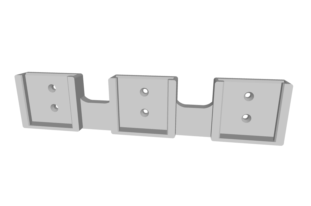 Maik3D Akkuhalterung kompatibel mit Parkside 20V Akkus – X 20V Team